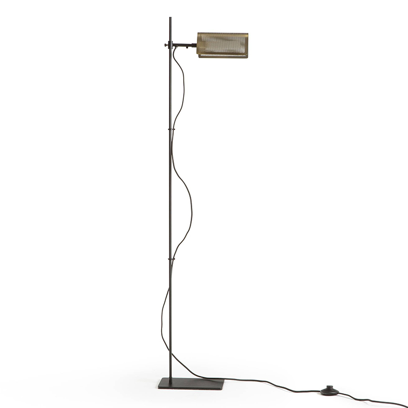 Торшер Zenon Floor lamp Черный Медь Торшер Zenon Floor lamp Черный Медь в Волгограде | Loft Concept