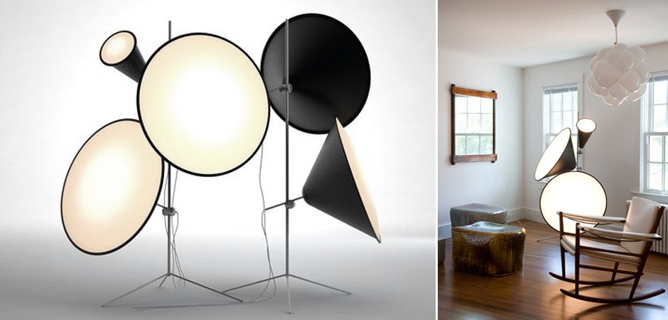 Торшер Tom Dixon Cone Gold Торшер Tom Dixon Cone Gold - Loft-Concept в Волгограде