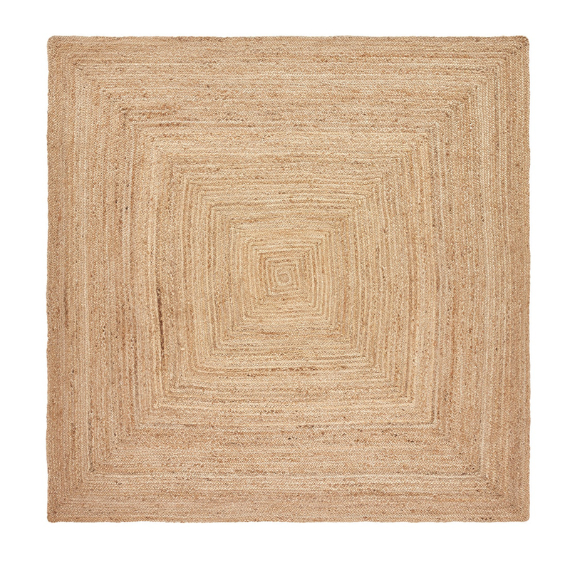 Ковер Square Carpet 100% джут Бежевый Ковер Square Carpet 100% джут Бежевый в Волгограде | Loft Concept