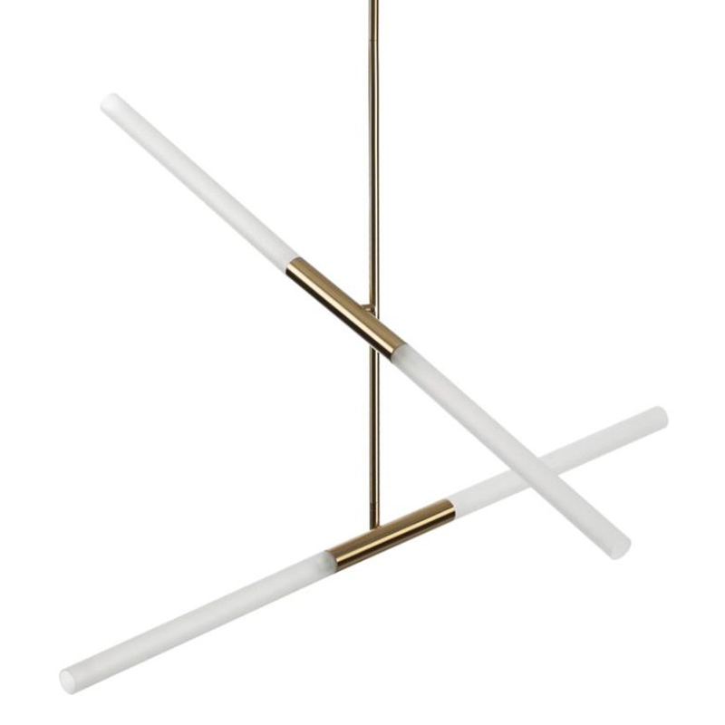 Светильник Gold Delta Light 4 lamp Золотой Светильник Gold Delta Light 4 lamp Золотой в Волгограде | Loft Concept