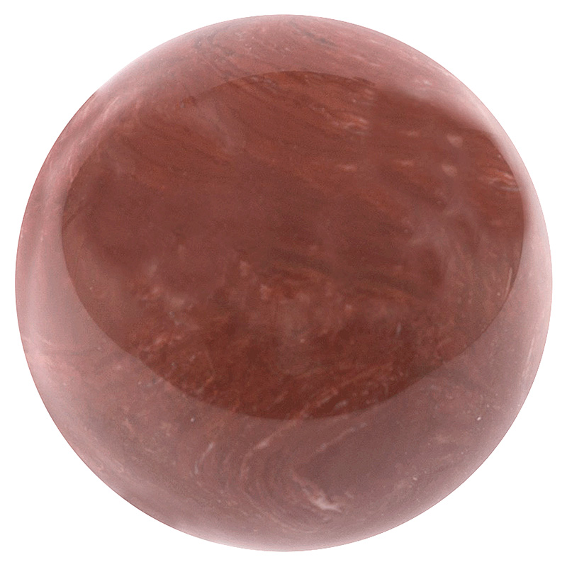 Шар декоративный из натурального камня Лемезит Natural Stone Spheres Красный Шар декоративный из натурального камня Лемезит Natural Stone Spheres Красный в Волгограде | Loft Concept