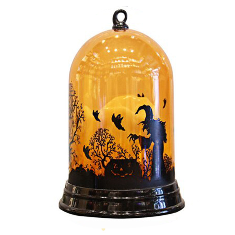 Фонарь Halloween Lantern Оранжевый Черный Фонарь Halloween Lantern Оранжевый Черный в Волгограде | Loft Concept