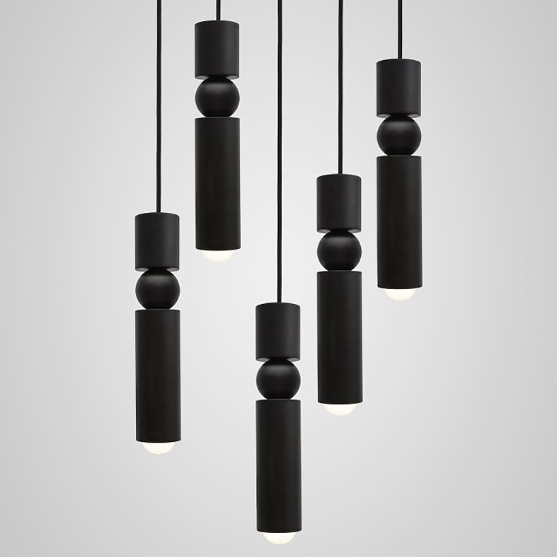 Подвесной светильник Fulcrum by Lee Broom Black Черный в Волгограде | Loft Concept 
