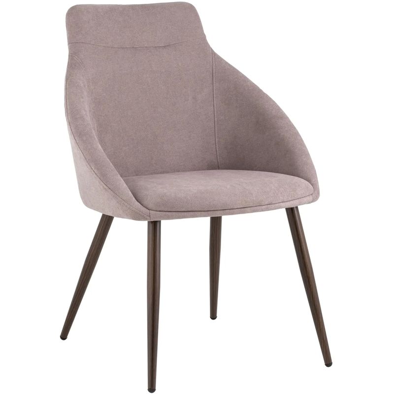 Стул Queenie Chair Пыльно-Розовый Цвет Розовый пастельный Коричневый Стул Queenie Chair Пыльно-Розовый Цвет Розовый пастельный Коричневый в Волгограде | Loft Concept