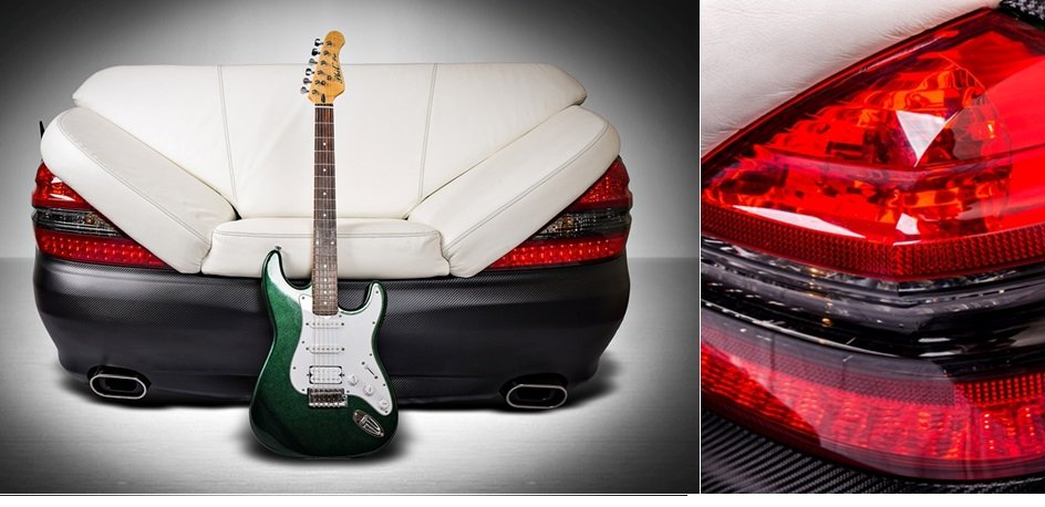 Диван MERCEDES BENZ SL AMG ROOM - Loft-Concept в Волгограде