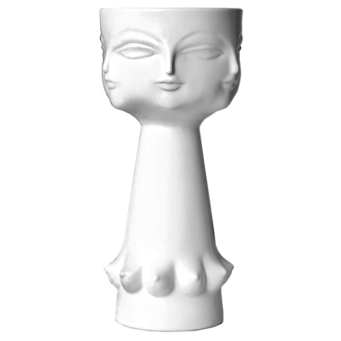 Ваза GEROGIA VASE II Белый Ваза GEROGIA VASE II Белый в Волгограде | Loft Concept
