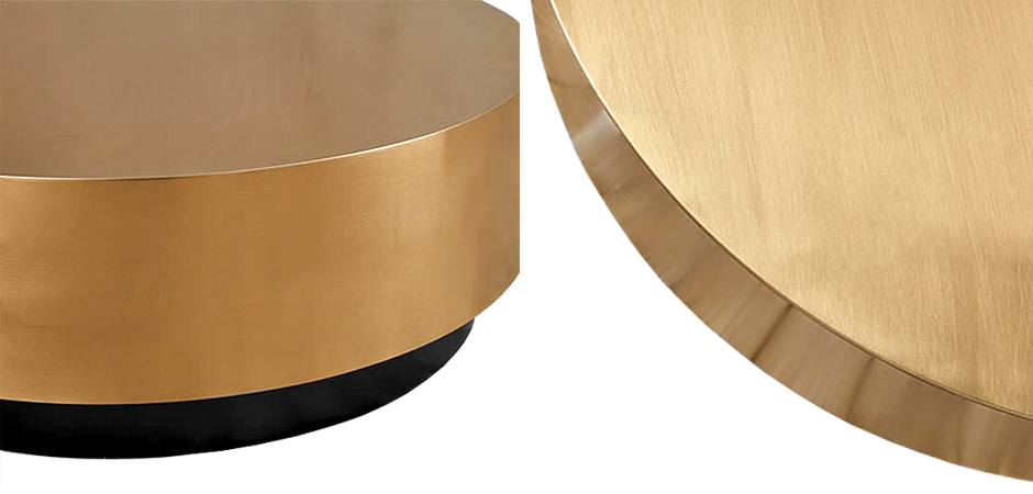 Кофейный столик Gold Washer Coffee Table Кофейный столик Gold Washer Coffee Table - Loft-Concept в Волгограде
