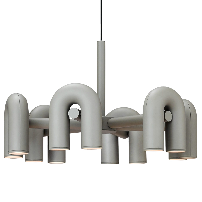 Люстра Cirkus AGO Lighting Gray 4-6 Светло-серый Люстра Cirkus AGO Lighting Gray 4-6 Светло-серый в Волгограде | Loft Concept