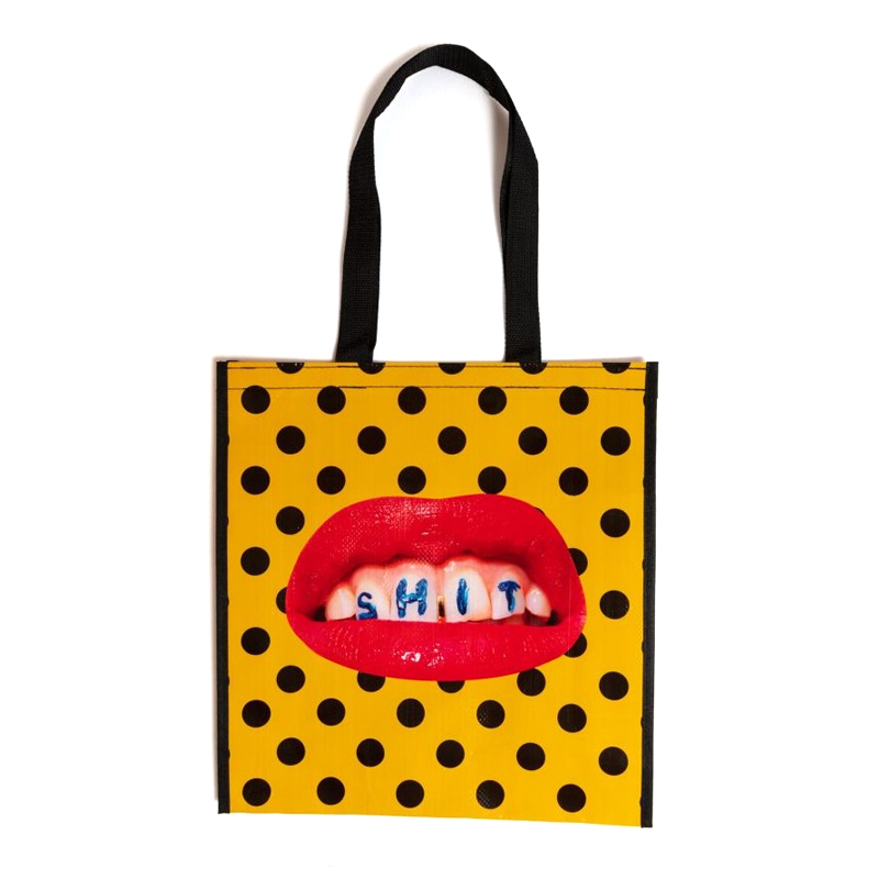 Сумка Seletti Grocery Shit Желтый Сумка Seletti Grocery Shit Желтый в Волгограде | Loft Concept