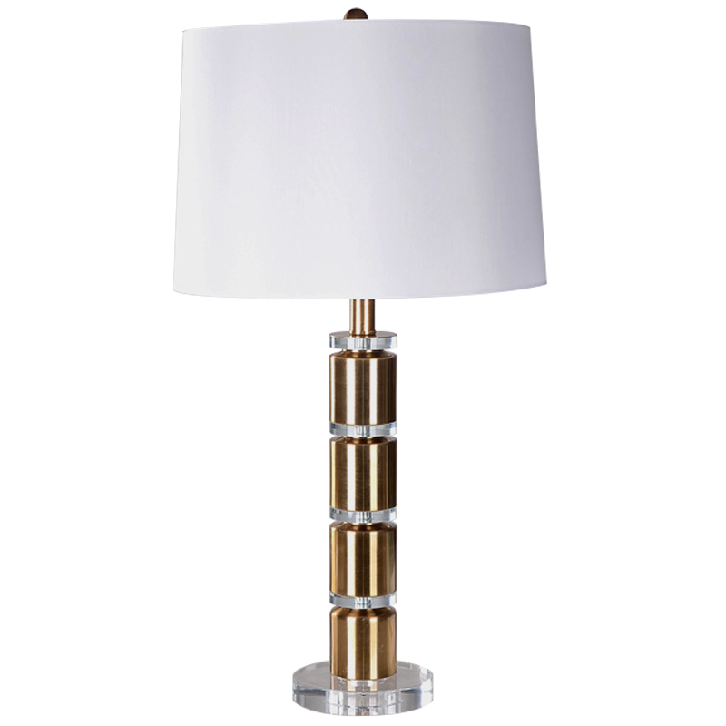 Настольная лампа Beatrix Lampshade Table Lamp Молочный Прозрачное Стекло Латунь Настольная лампа Beatrix Lampshade Table Lamp Молочный Прозрачное Стекло Латунь в Волгограде | Loft Concept