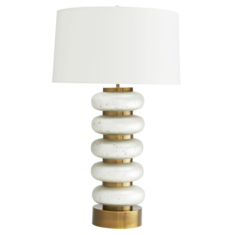 Дизайнерская настольная лампа GAELEN LAMP Белый Золотой Серый Дизайнерская настольная лампа GAELEN LAMP Белый Золотой Серый в Волгограде | Loft Concept