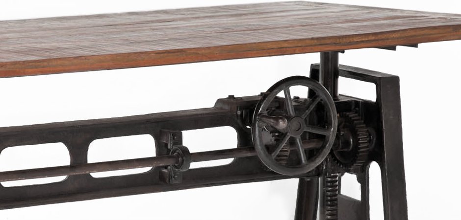 Стол GARIBALDI Dining Table Industrial Стол GARIBALDI Dining Table Industrial - Loft-Concept в Волгограде