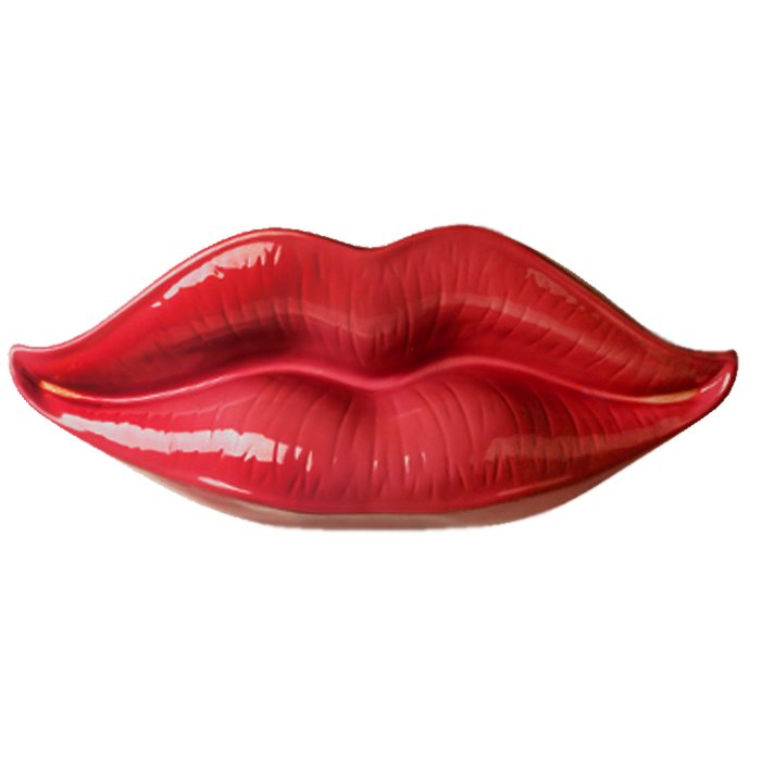 Настенный декор LIPS wall accessory RED Красный Настенный декор LIPS wall accessory RED Красный в Волгограде | Loft Concept