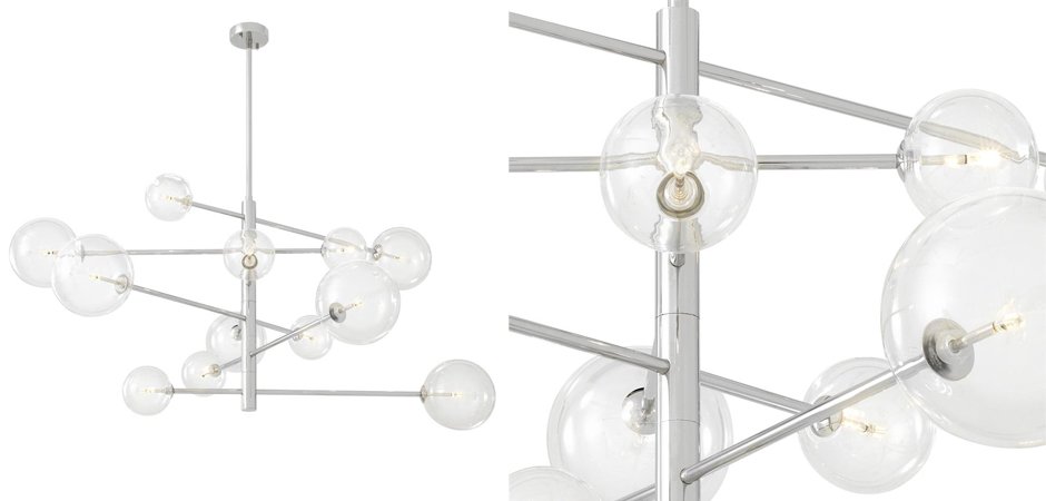 Люстра Chandelier Argento L Nickel Люстра Chandelier Argento L Nickel - Loft-Concept в Волгограде