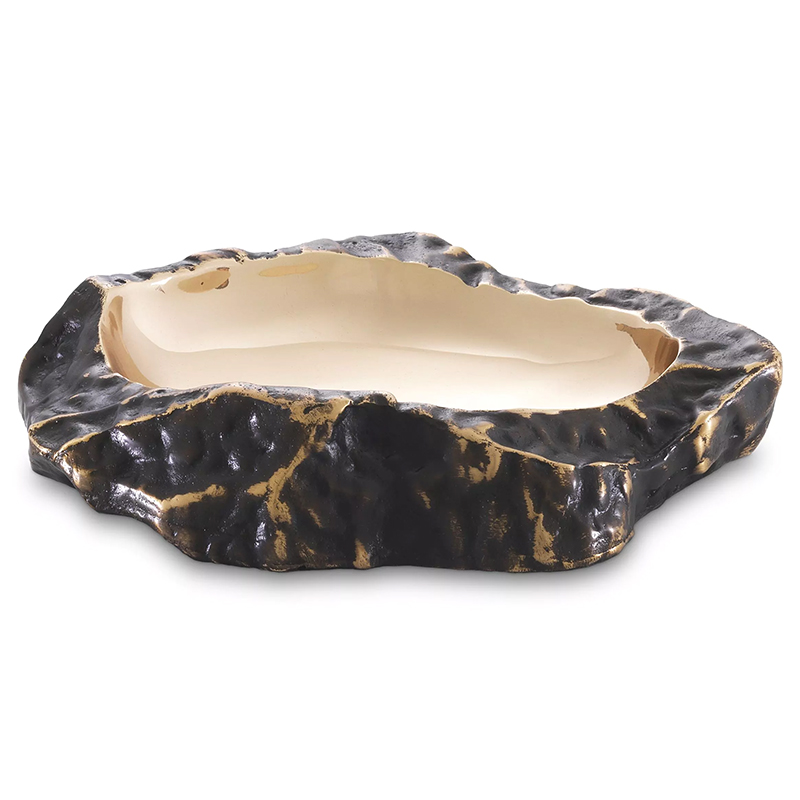 Чаша Eichholtz Bowl Callas Латунь Античная полированная Черный Чаша Eichholtz Bowl Callas Латунь Античная полированная Черный в Волгограде | Loft Concept