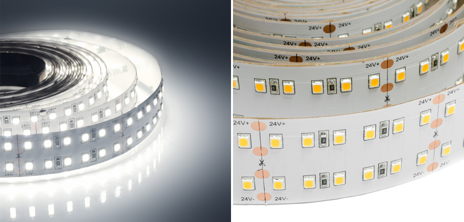 Светодиодная лента 38W/m 240 диодов/2м 2835SMD дневной белый 5M Светодиодная лента 38W/m 240 диодов/2м 2835SMD дневной белый 5M - Loft-Concept в Волгограде