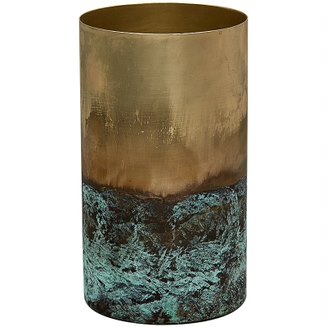 Ваза Turquoise Rust Латунь Бирюзовый Ваза Turquoise Rust Латунь Бирюзовый в Волгограде | Loft Concept