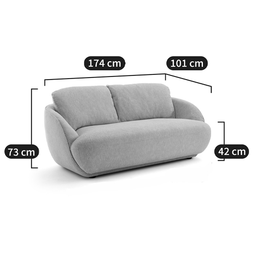 Двухместный диван Halle Green Sofa Двухместный диван Halle Green Sofa в Волгограде