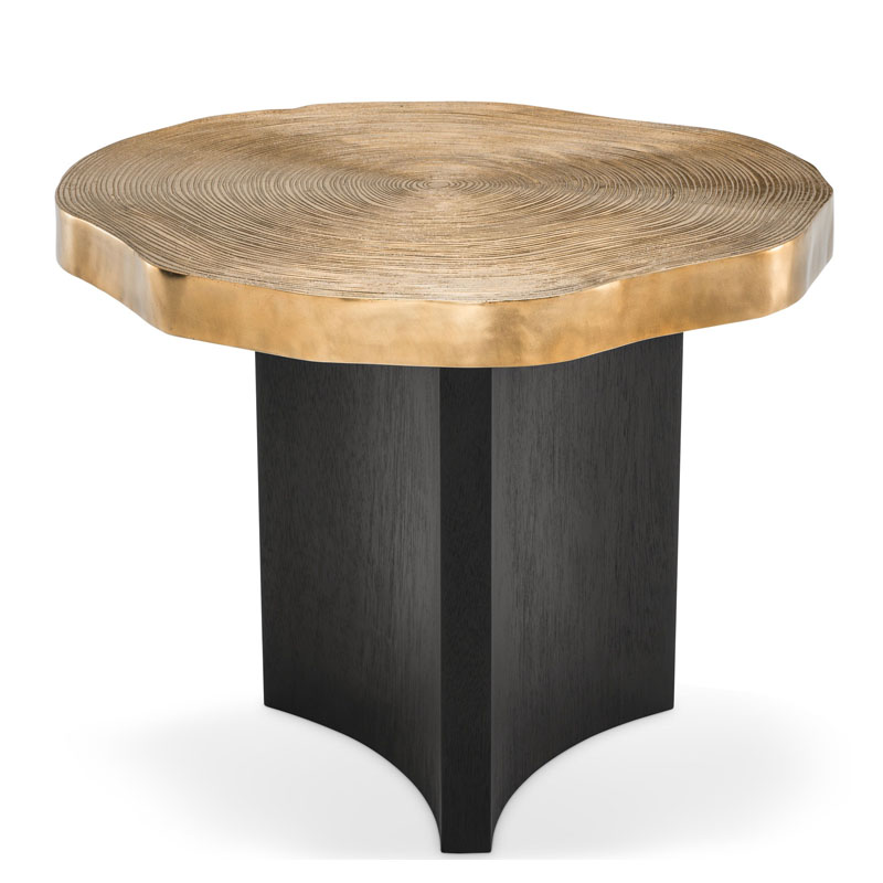 Приставной стол Eichholtz SIDE TABLE THOUSAND OAKS Черный Мрамор Nero Глянцевое золото Приставной стол Eichholtz SIDE TABLE THOUSAND OAKS Черный Мрамор Nero Глянцевое золото в Волгограде | Loft Concept