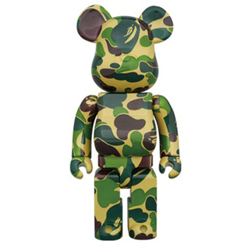 Статуэтка Bearbrick Camouflage Green Зеленый Статуэтка Bearbrick Camouflage Green Зеленый в Волгограде | Loft Concept