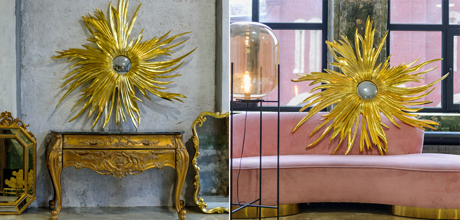 Зеркало Flower Sun Mirror Зеркало Flower Sun Mirror - Loft-Concept в Волгограде