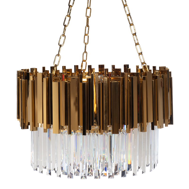 Люстра Empire Suspension Single Circle 60 Золотой Прозрачный Люстра Empire Suspension Single Circle 60 Золотой Прозрачный в Волгограде | Loft Concept