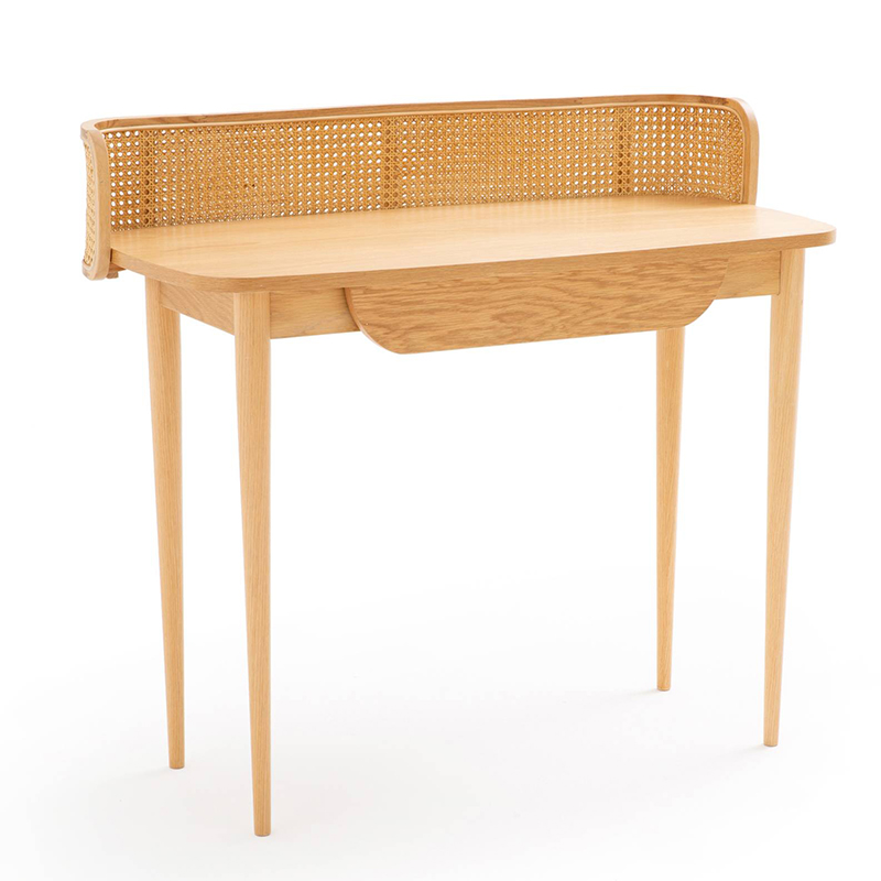 Рабочий стол Morten Wicker Table Светлый дуб Рабочий стол Morten Wicker Table Светлый дуб в Волгограде | Loft Concept
