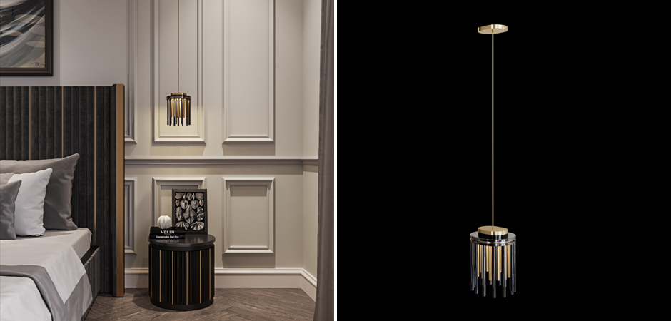 Подвесной светильник из латуни Coliseum Black Подвесной светильник из латуни Coliseum Black - Loft-Concept в Волгограде