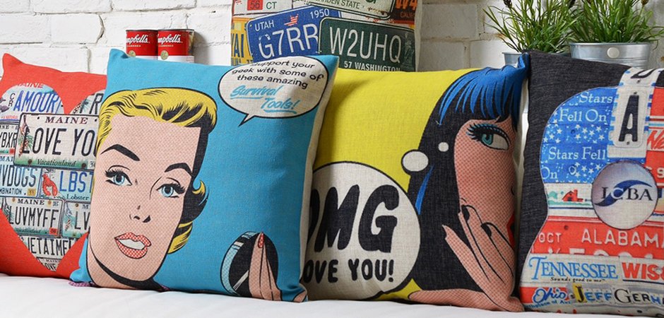 Декоративная подушка "i love you" Декоративная подушка "i love you" - Loft-Concept в Волгограде