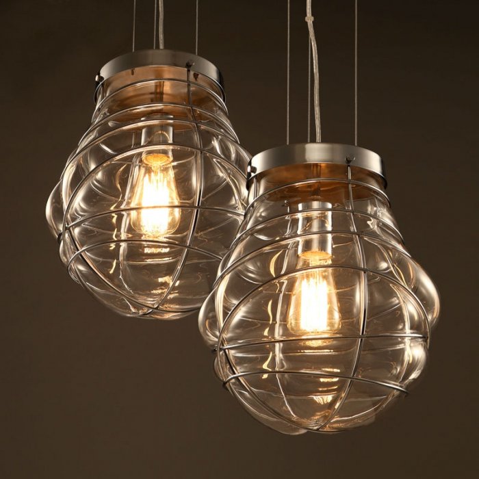 Подвесной светильник Steampunk Glass Shape Подвесной светильник Steampunk Glass Shape в Волгограде | Loft Concept
