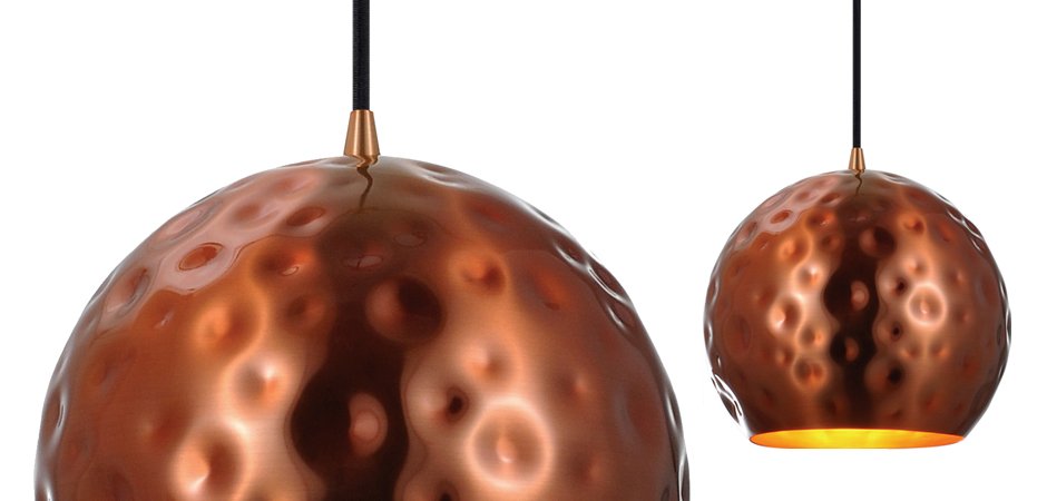 Подвесной светильник Copper loft pendant lamp sphere Подвесной светильник Copper loft pendant lamp sphere - Loft-Concept в Волгограде