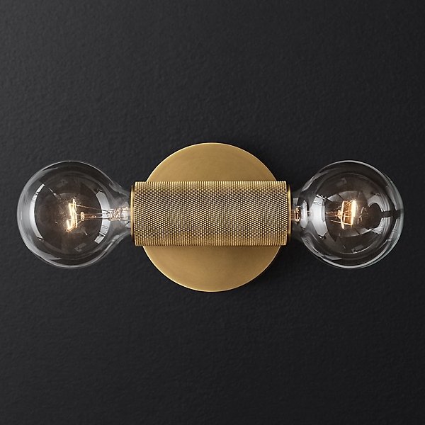 Бра RH Utilitaire Inline Sconce Brass Латунь Бра RH Utilitaire Inline Sconce Brass Латунь в Волгограде | Loft Concept