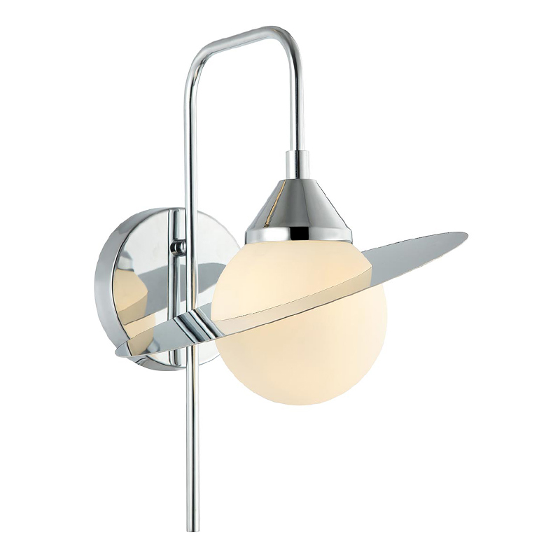 Бра Phainon Chrome Wall Lamp Хром Белый Бра Phainon Chrome Wall Lamp Хром Белый в Волгограде | Loft Concept