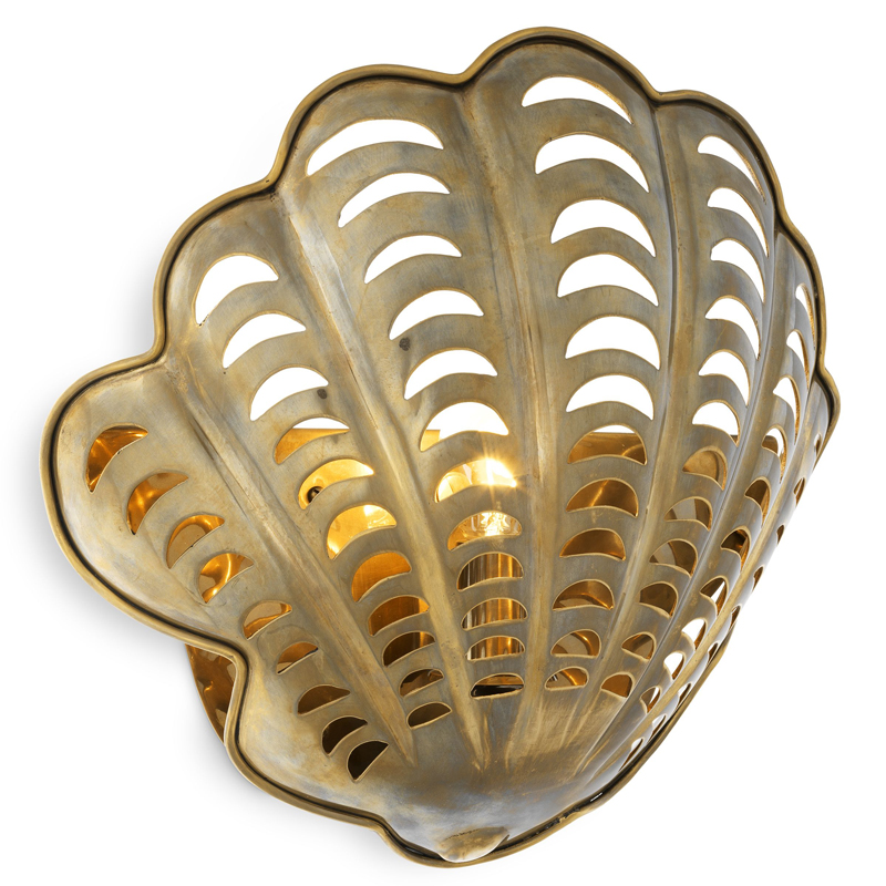 Бра Eichholtz Wall Lamp Larabee Винтажная латунь Бра Eichholtz Wall Lamp Larabee Винтажная латунь в Волгограде | Loft Concept