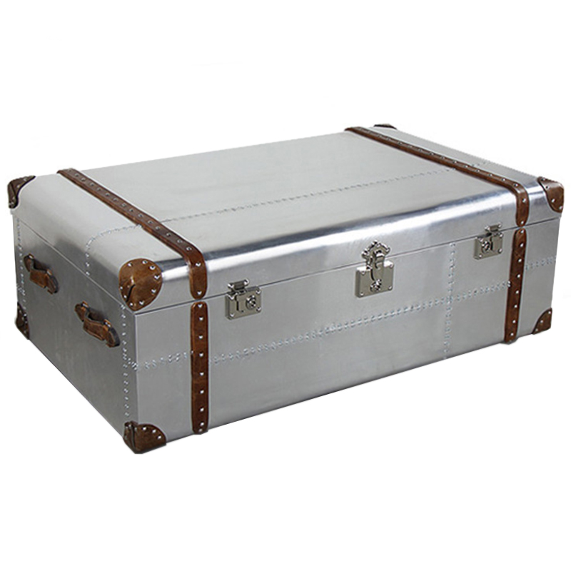 Сундук Trunks in Polished Aluminum Restoration Hardware Нержавеющая сталь Сундук Trunks in Polished Aluminum Restoration Hardware Нержавеющая сталь в Волгограде | Loft Concept