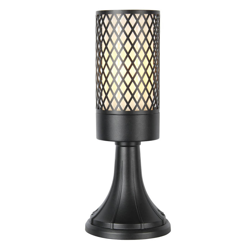 Уличный светильник Holger Street Lamp A Черный Белое матовое стекло Уличный светильник Holger Street Lamp A Черный Белое матовое стекло в Волгограде | Loft Concept
