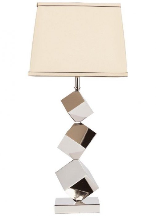 Настольная лампа Cubus Table Lamp Серебряный Настольная лампа Cubus Table Lamp Серебряный в Волгограде | Loft Concept