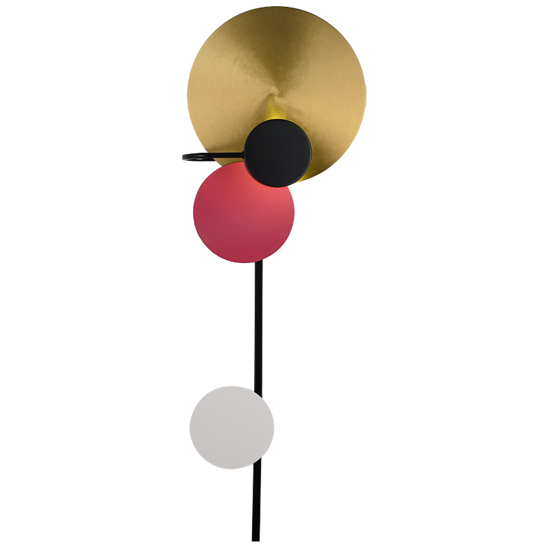 Бра PLANET LAMP METTE SCHELDE red Золотой Красный Черный Белый Бра PLANET LAMP METTE SCHELDE red Золотой Красный Черный Белый в Волгограде | Loft Concept