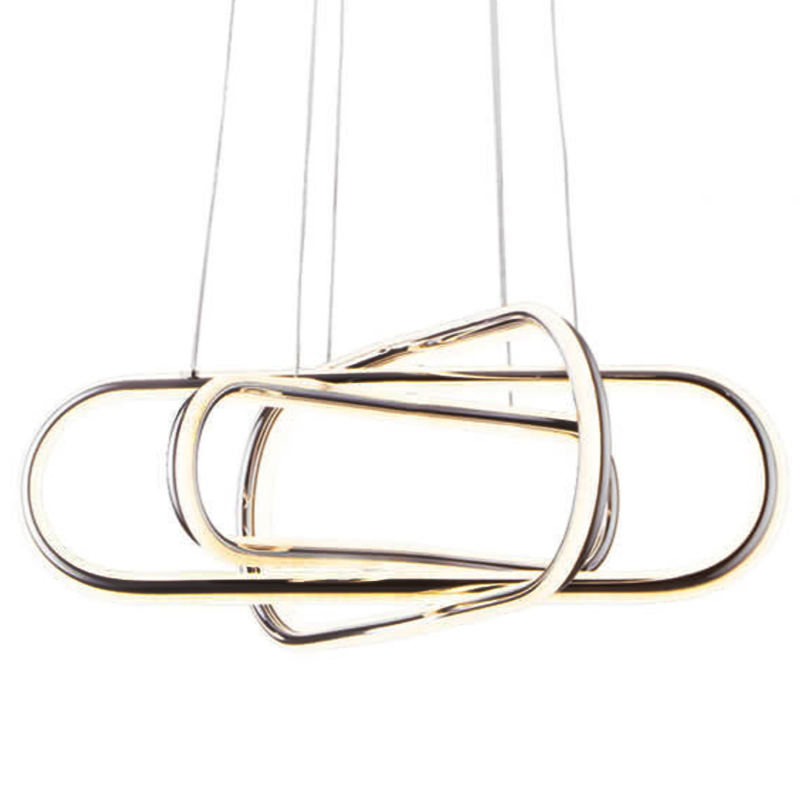 Люстра Joint Ovao Silver Chandelier Хром Люстра Joint Ovao Silver Chandelier Хром в Волгограде | Loft Concept