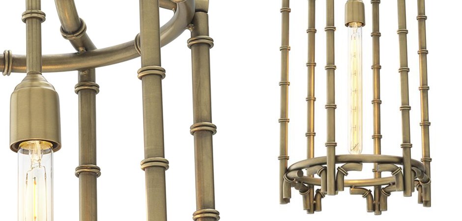 Люстра Eichholtz Lantern Vasco Brass - Loft-Concept в Волгограде