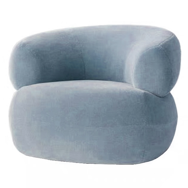 Кресло PUFFER CHAIR Дымчатая Роза в Волгограде | Loft Concept 
