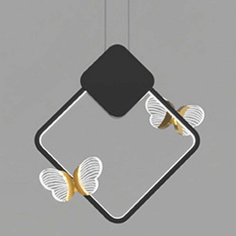 Светильник Butterfly Black Rhombus Прозрачный Черный Золотой Светильник Butterfly Black Rhombus Прозрачный Черный Золотой в Волгограде | Loft Concept