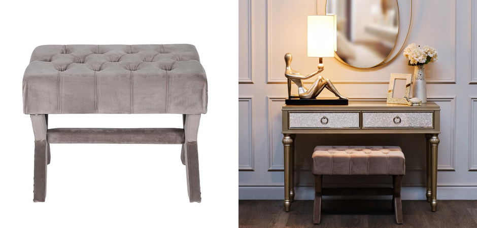 Пуф X Bench Capitone Beige Пуф X Bench Capitone Beige - Loft-Concept в Волгограде