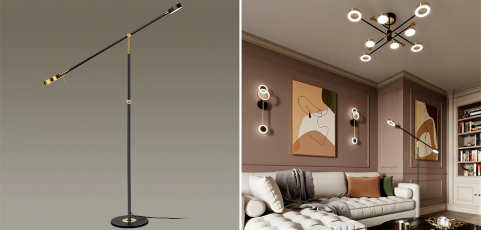Торшер с регулировкой Bendik Lighting Торшер с регулировкой Bendik Lighting - Loft-Concept в Волгограде
