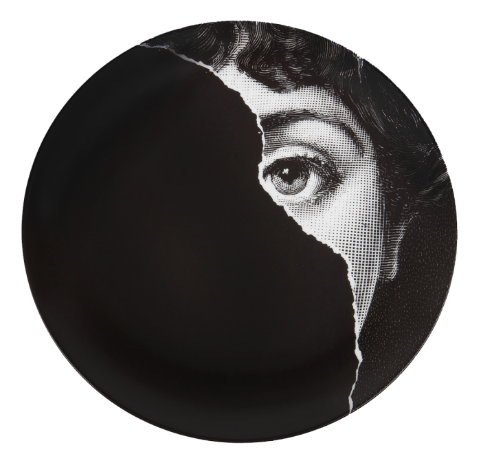 Декоративная тарелка Fornasetti 145 Черный Декоративная тарелка Fornasetti 145 Черный в Волгограде | Loft Concept