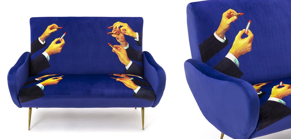 Диван Seletti Sofa Two Seater Lipsticks - Loft-Concept в Волгограде