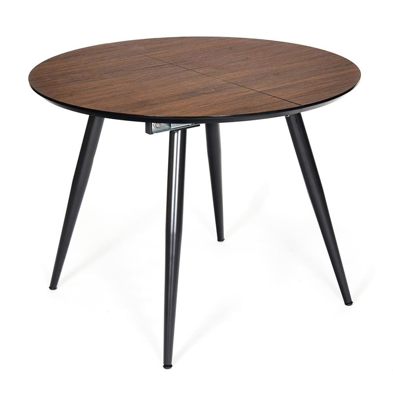 Стол раскладной Dark Walnut Грецкий орех Черный Стол раскладной Dark Walnut Грецкий орех Черный в Волгограде | Loft Concept
