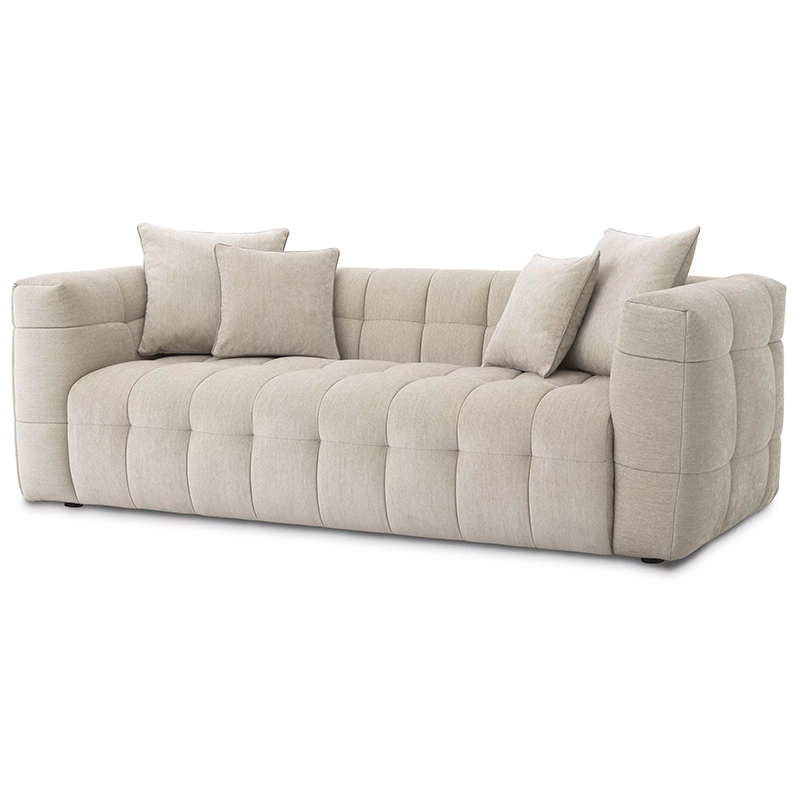 Диван Eichholtz Sofa Breva Sand Песочный Диван Eichholtz Sofa Breva Sand Песочный в Волгограде | Loft Concept