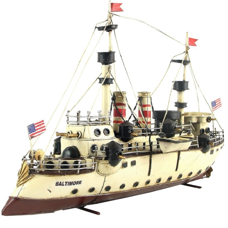 Статуэтка Baltimore Ship Бежевый Коричневый Статуэтка Baltimore Ship Бежевый Коричневый в Волгограде | Loft Concept