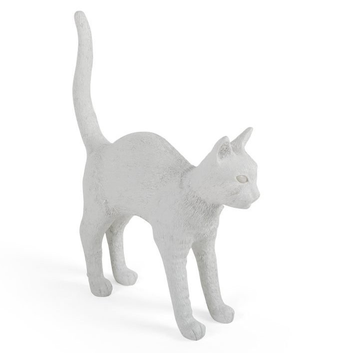 Лампа Seletti Jobby The Cat White Белый Лампа Seletti Jobby The Cat White Белый в Волгограде | Loft Concept